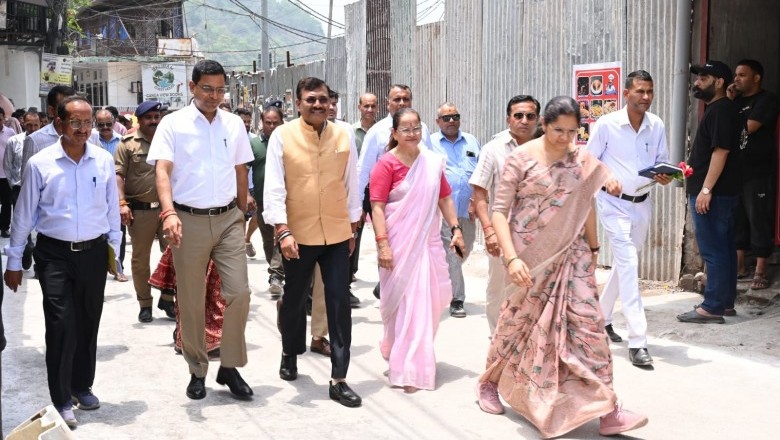 मुख्य सचिव उत्तराखंड द्वारा टिहरी गढ़वाल में बजरंग सेतु एवं हिलान्स हिमालयन भोजनालय का निरीक्षण