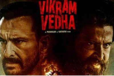 ‘विक्रम वेधा’ की कमजोर एडवांस बुकिंग से हड़कंप, कसौटी पर ऋतिक की ब्रांड वैल्यू