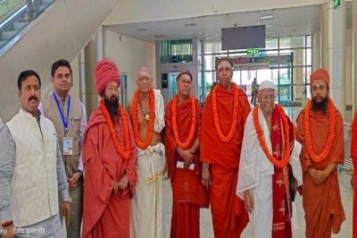 काशी तमिल संगमम: वाराणसी पहुंचे तमिलनाडु के प्रमुख मंदिरों के 9 महंत, कल PM Modi करेंगे सम्मानित