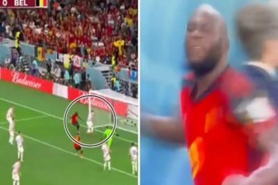 बेल्जियम के विश्व कप से बाहर होने पर गुस्से से आग बबूला हुए रोमेलू लुकाकू, डगआउट में जमकर की तोड़फोड़