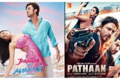 बड़े पर्दे पर एकसाथ दिखेंगे रणबीर और शाहरुख, पठान के साथ रिलीज होगा 'तू झूठी मैं मक्कार' का ट्रेलर