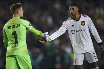 UEFA Europa League: मार्कस रैशफोर्ड का कमाल जारी, यूनाइटेड और बार्सिलोना के बीच मैच 2-2 से बराबर