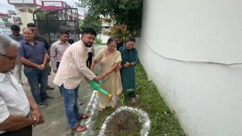 हरेला पर्व पर किया गया वृक्षारोपण, मुख्यातिथि के रूप में विधायक सविता कपूर ने की शिरकत
