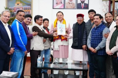 पीआरएसआई डेलीगेशन ने मुख्यमंत्री से की शिष्टाचार भेंट