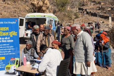 उत्तरकाशी के सुदूर गांव में 102 का इलाज
